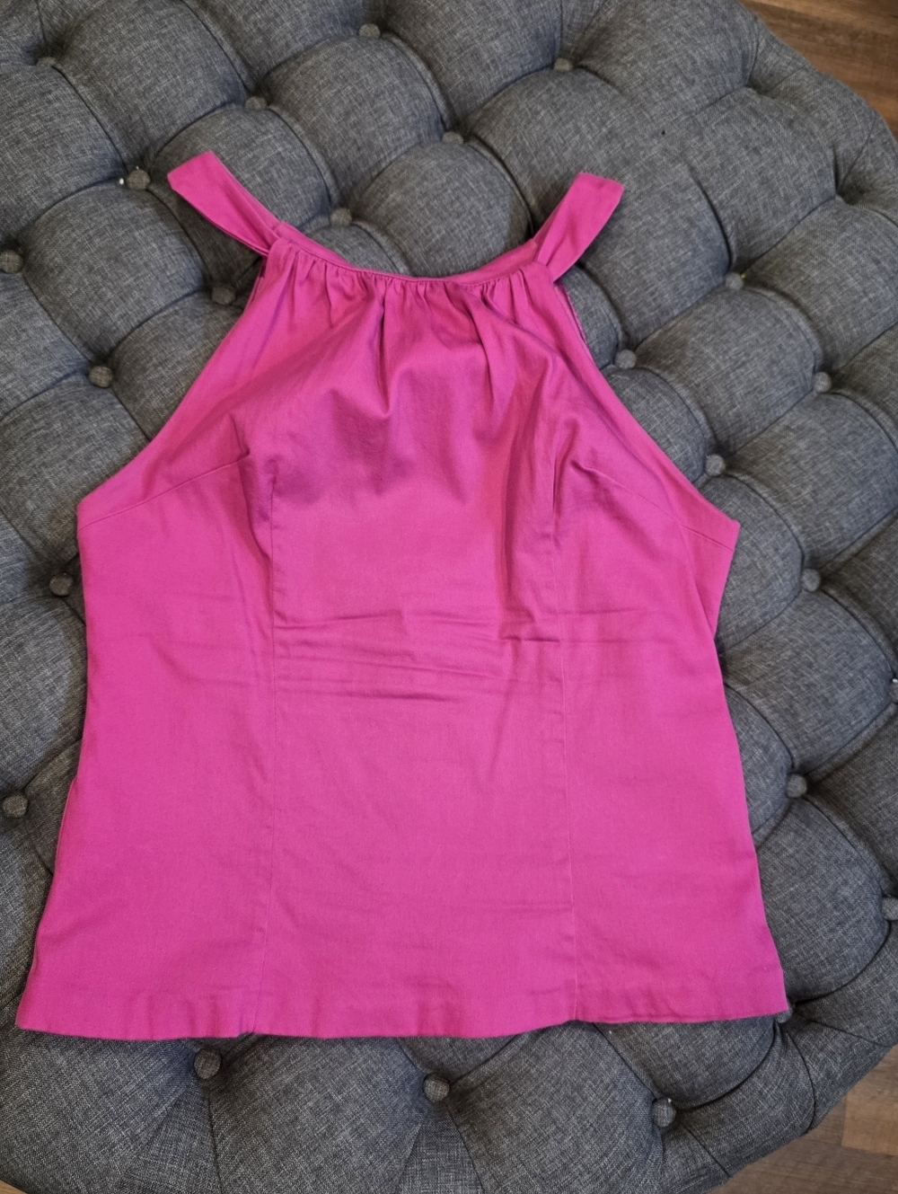 Pinup Couture Pink Harley Top XL
